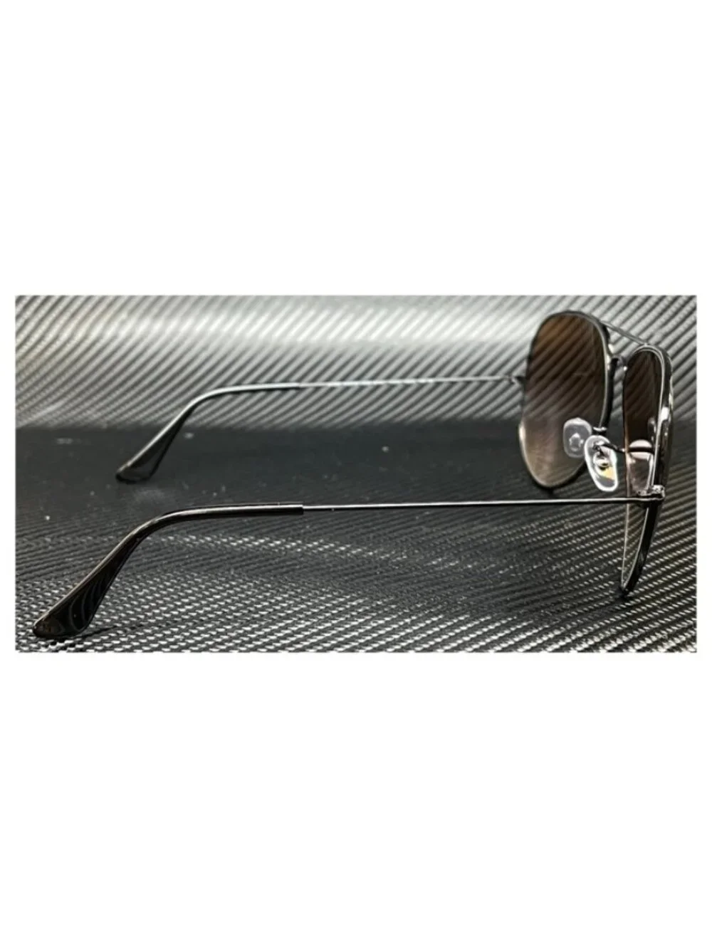 New Ray-Ban Men Black Sunglasses 55-14-135